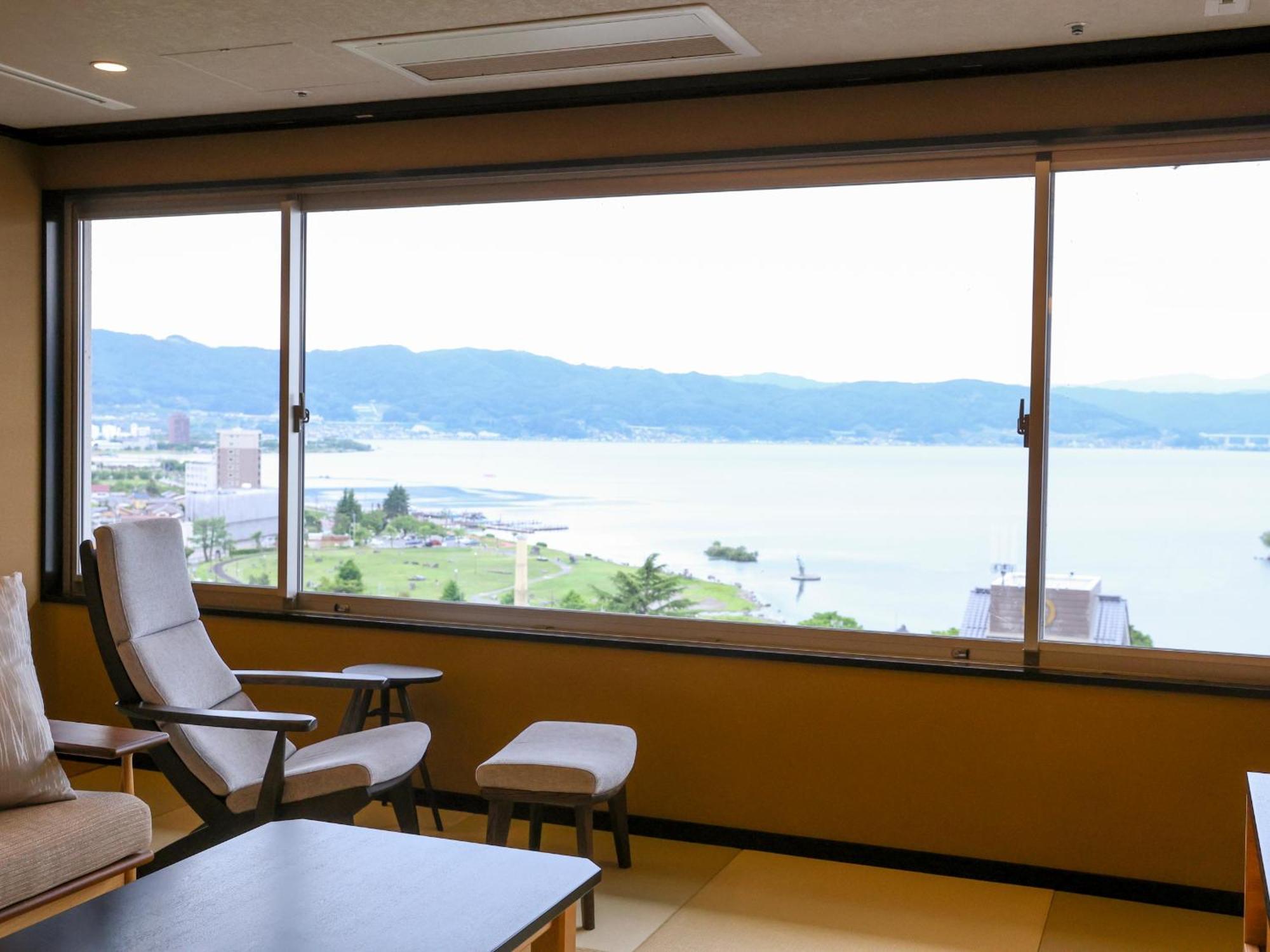 诹访市 皓曼尤日式旅馆酒店 外观 照片